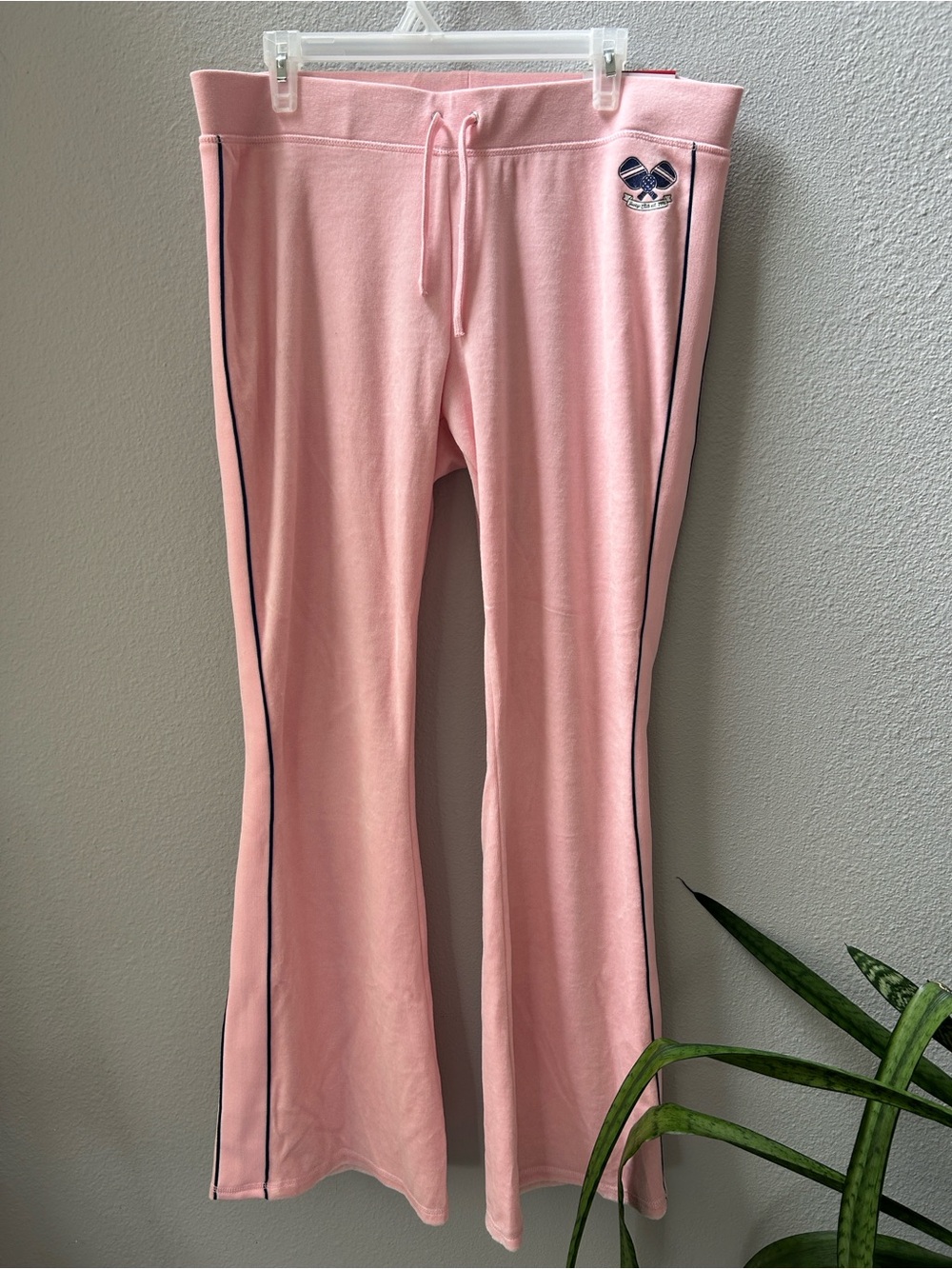 NWT Juicy Couture Pink Velour Track Pants XXL